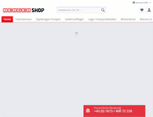 Tablet Screenshot of bergershop.com
